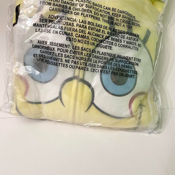 Spongebob Squarepants Hoodie Zip up Hooded Sweatshirt SpongeBob Adult S/M - Picture 5 of 8